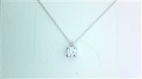 Halskette Bolzoni Dame Punto Luce in Weißgold Diamante 0.21 Ct C0589-0,20 - C0589-0,20